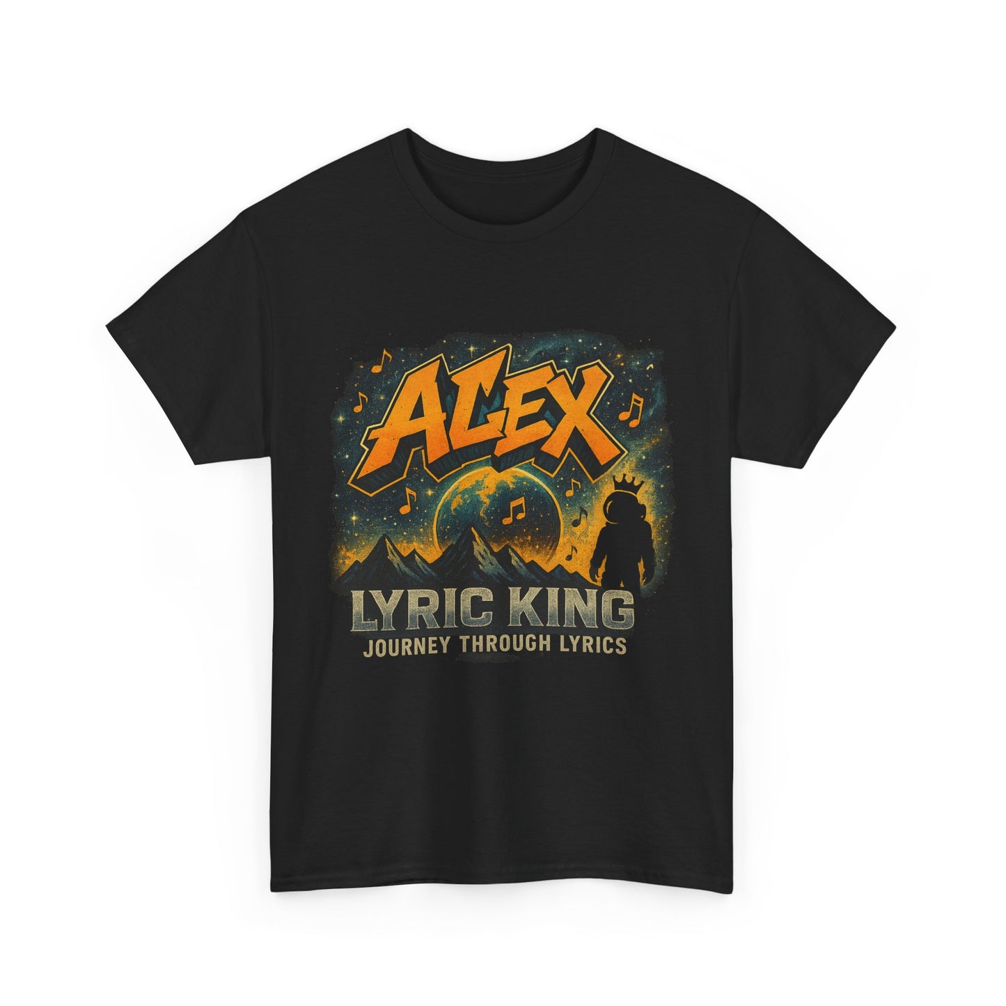 Alex The Lyric King Unisex Heavy Cotton Tee – Journey Through Lyrics