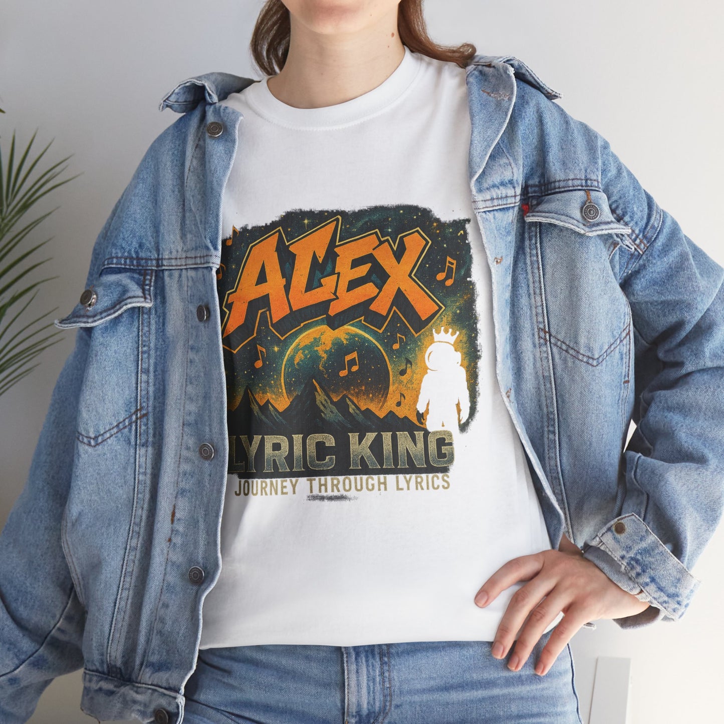 Alex The Lyric King Unisex Heavy Cotton Tee – Journey Through Lyrics