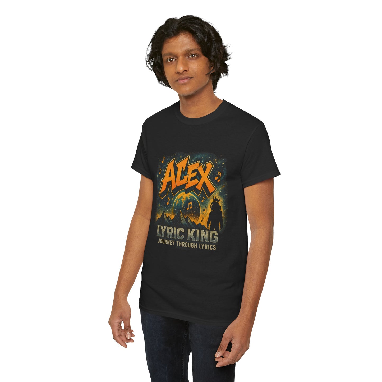 Alex The Lyric King Unisex Heavy Cotton Tee – Journey Through Lyrics