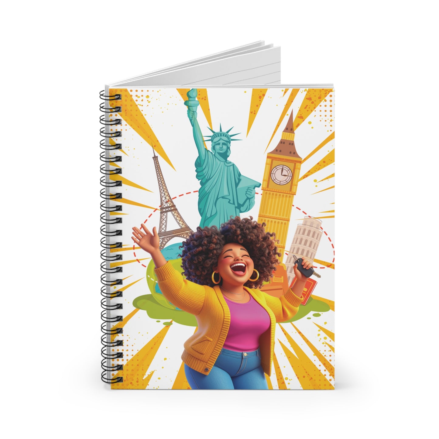 Simona’s Spontaneous Adventure Journal  - Nichols Roadtrip Journal Collection