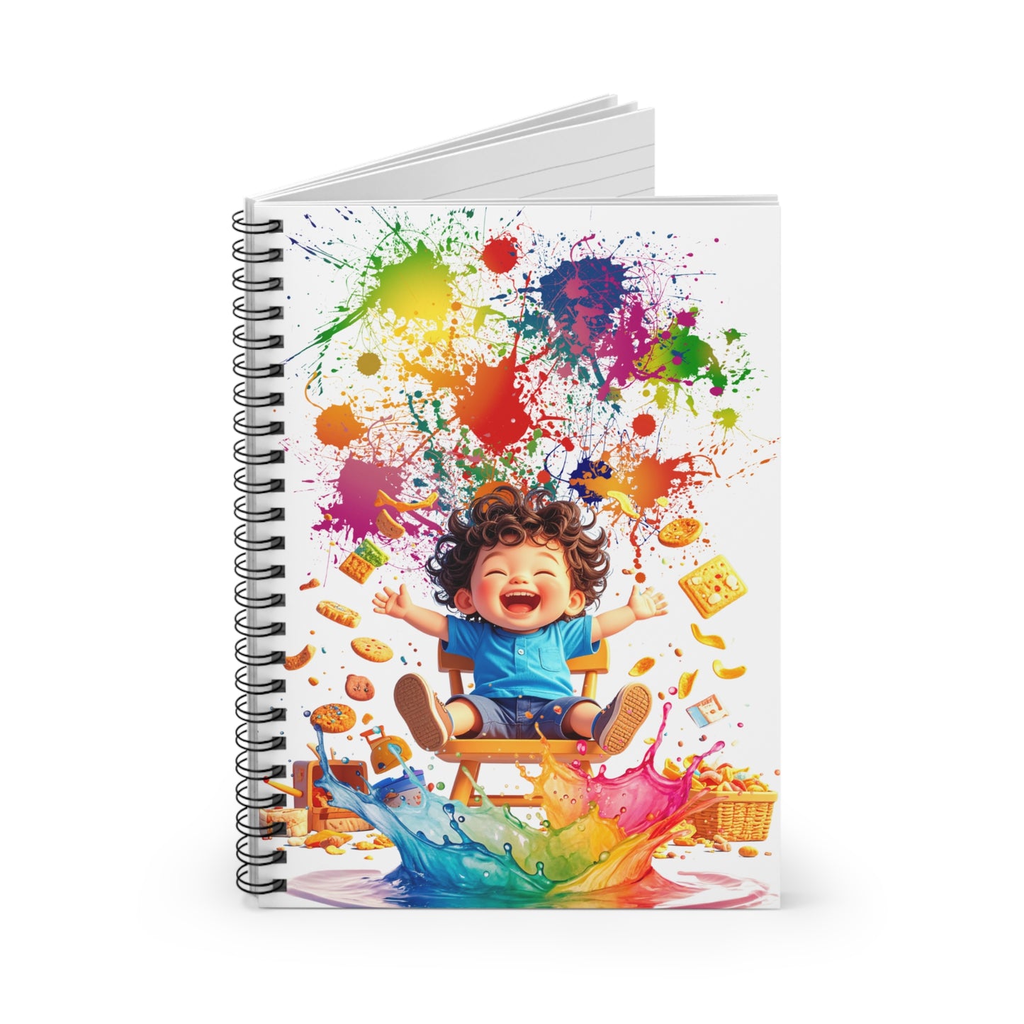 Elijah’s Giggles & Scribbles Art Pad  - Nichols Roadtrip Journal Collection